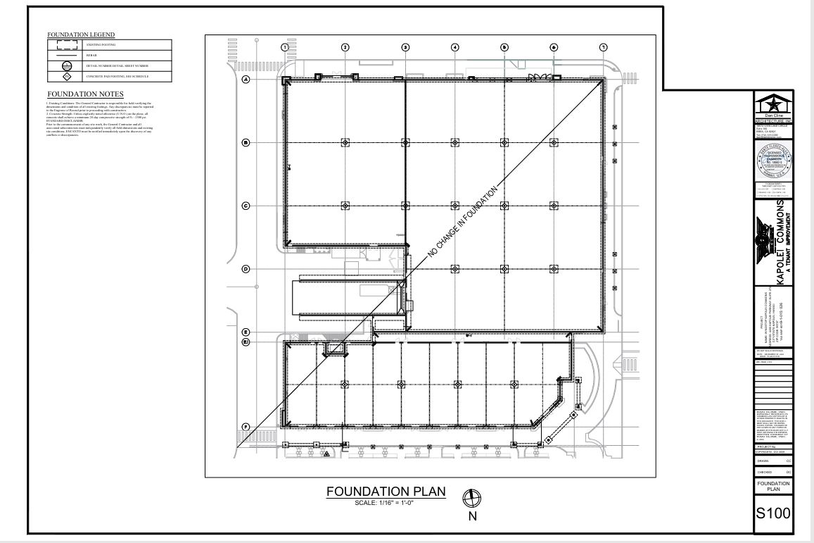 Winston Kapolei Commons Commercial Tenant Improvement Project